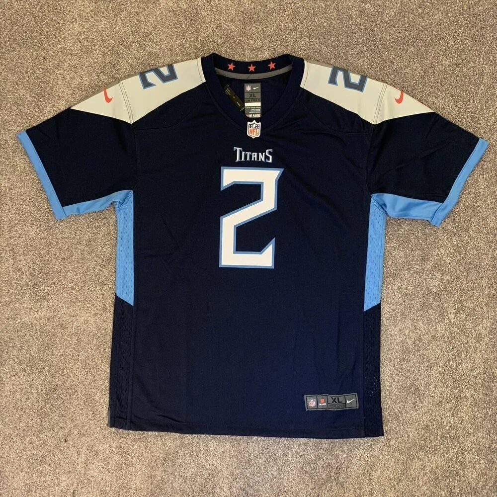 NWT Nike Youth Tennessee Titans NFL Julio Jones #2 Football Jersey Sz XL (18/20)